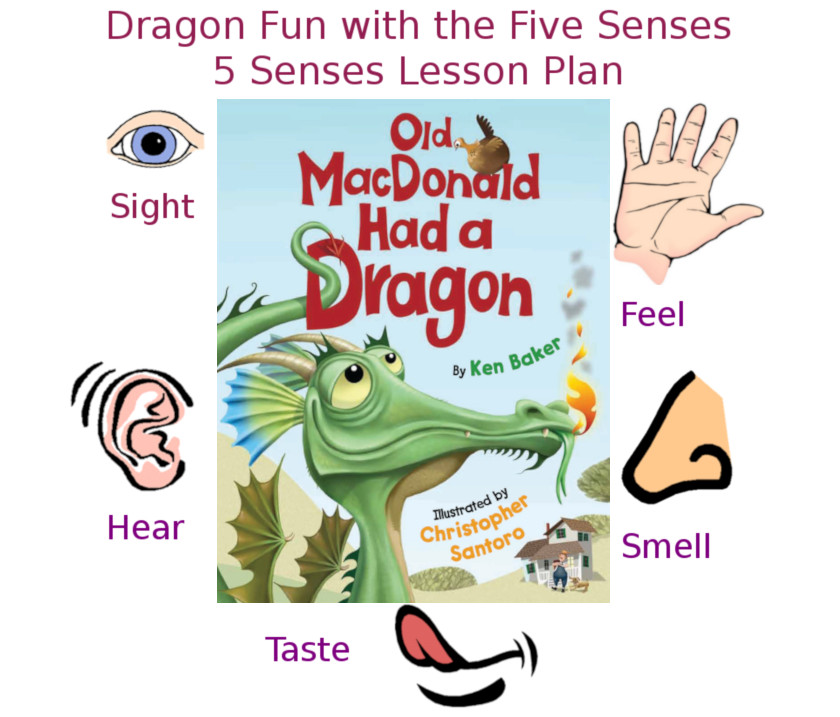Dragon Fun Learning the Five Senses Lesson Plan